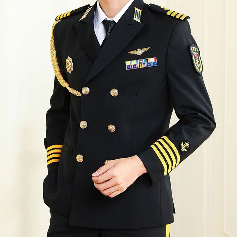 Black Navy Uniform Jacket