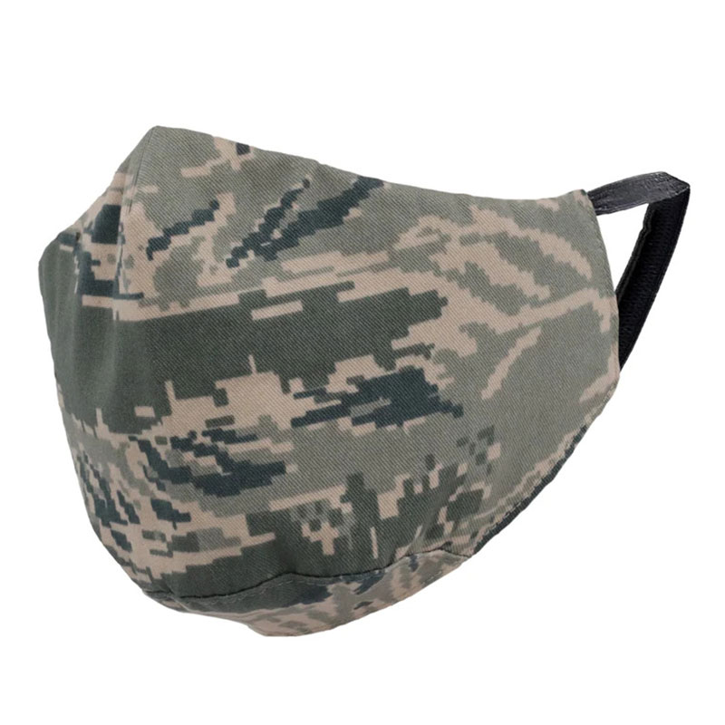 Green Camouflage Military Mask