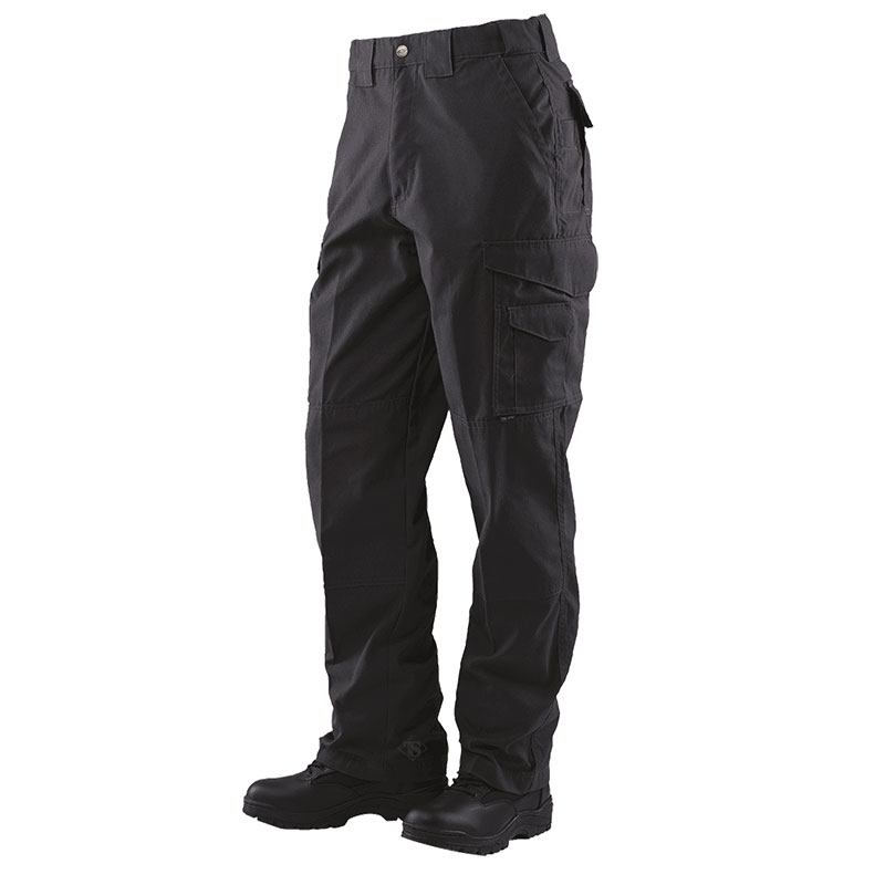 Black Police Pant With Side Pockets