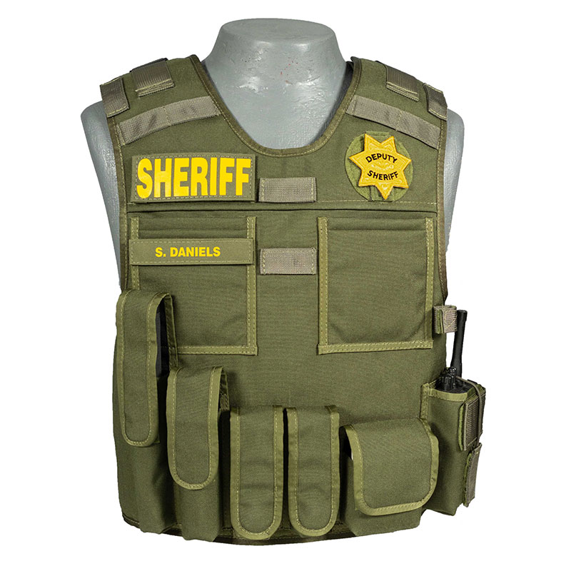 Green Sheriff Police Vest