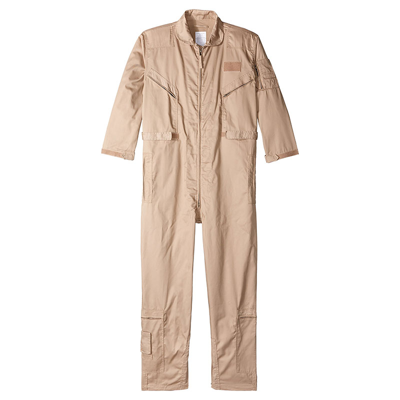 Brown Aircraft Flying half sleeve Coverall