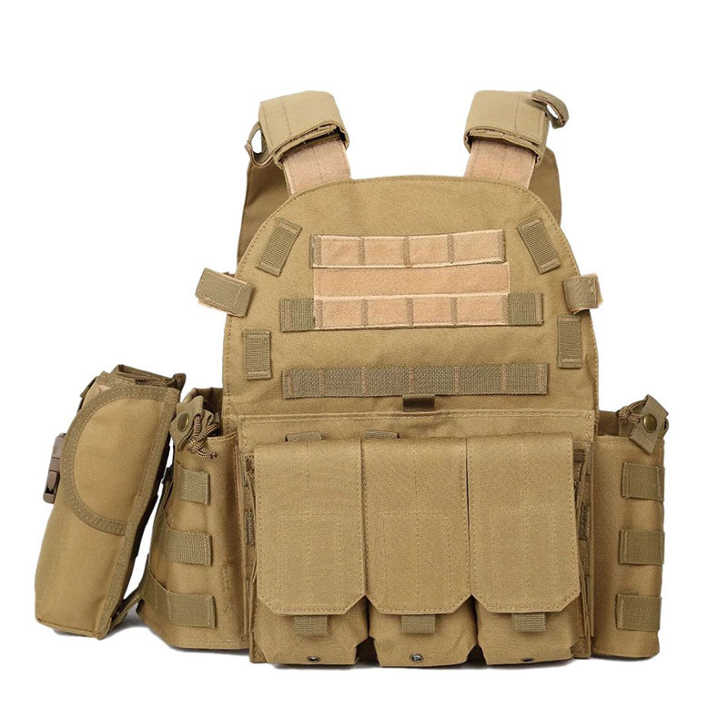 Brown Military Vest