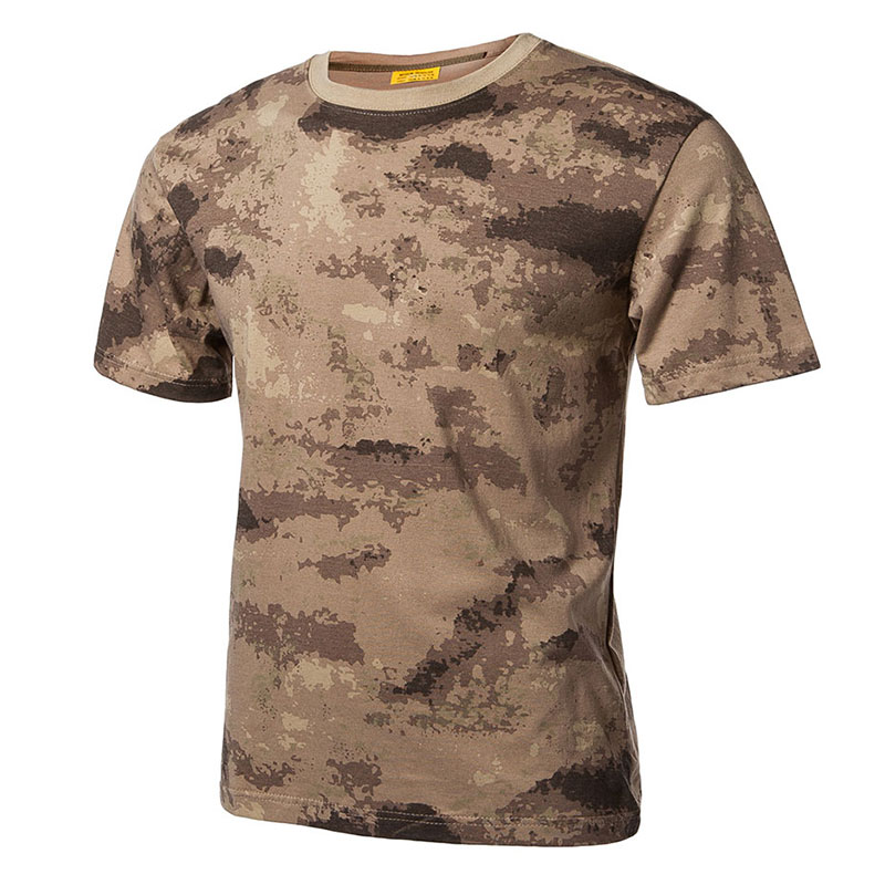 Brown Rust Military T-Shirt