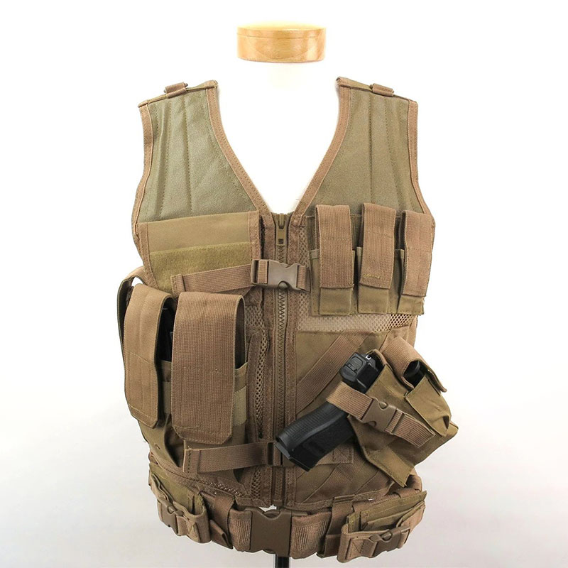 Brown Tactical Vest