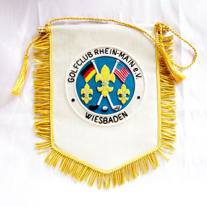 Custom Hand Embroidered Bagpipe Banners