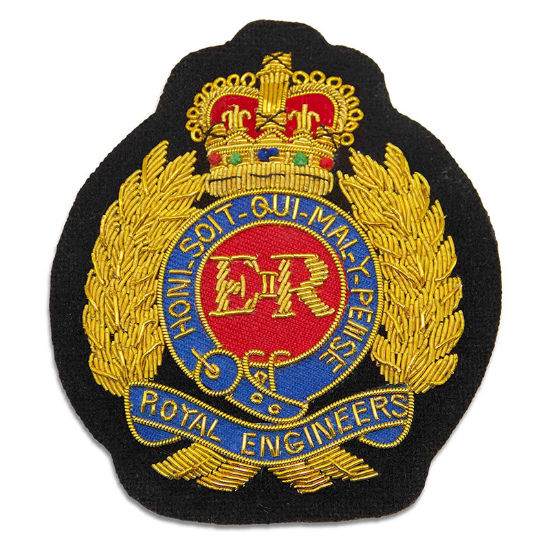 Embroidered Engineers Badges