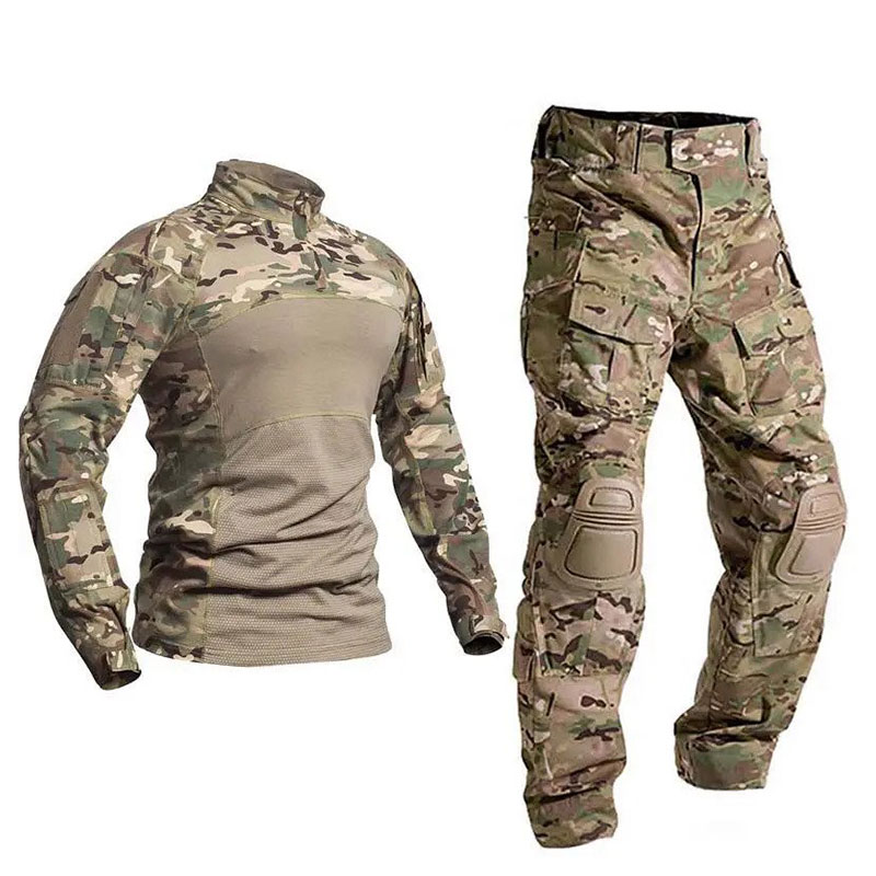 Grey Military Tactical Uniform