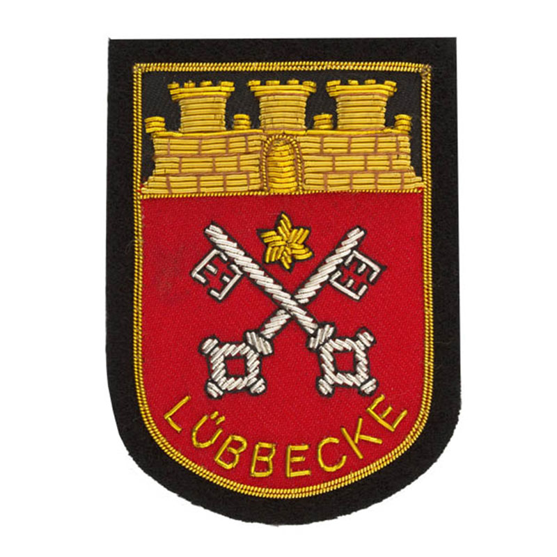 Hand Embroidered Heraldic Badge