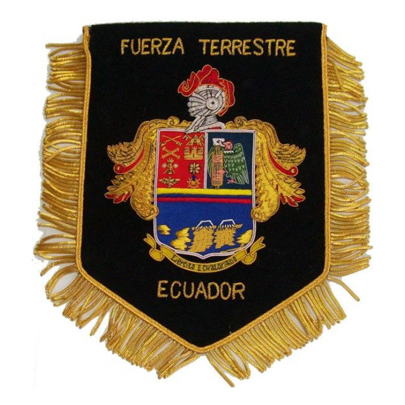 Handmade Embroidered Flags and Pennants