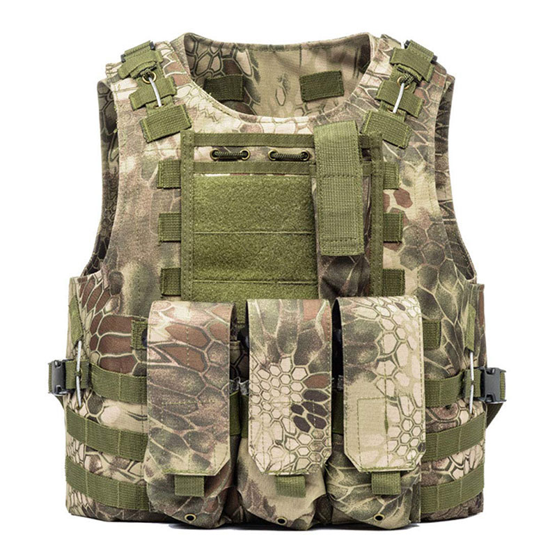 Snake pattern Military Vest